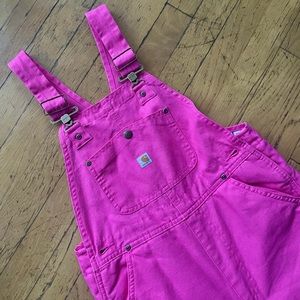 Pink Carhartt Overalls (Petite)